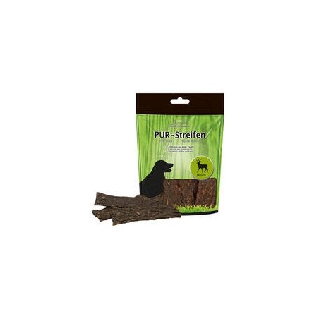 Schecker - PUR-Streifen Hirsch [12 x 100g]
