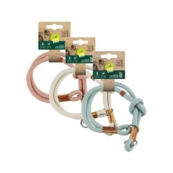 M-PETS Eco Hundehalsband - Rosa - S - 0,6 cm x 35 cm