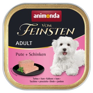 animonda Vom Feinsten Adult getreidefrei 6 x 150 g - Pute & Schinken