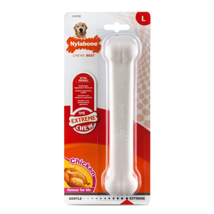 Nylabone Dura Chew Chicken - Gr. L: L 20 x B 4,0 x H 2,0 cm