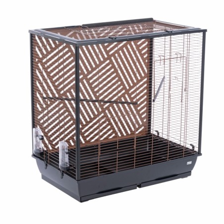 Modern Living Vogelkäfig Industrial - L 81 x B 48 x H 84 / 102 cm
