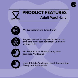 Vetality Adult Maxi Dog - 3 kg