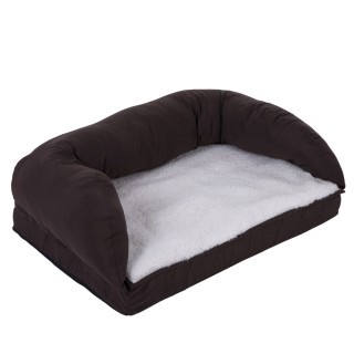 Orthopädisches Hundebett eckig - L 75 x B 50 x H 25 cm