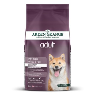 Arden Grange | Mit frischem Truthahn und Reis | Adult | 2 kg
