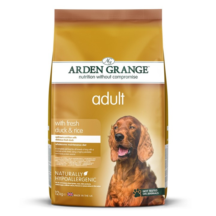 Arden Grange | Mit frischer Ente und Reis | Adult | 12 kg