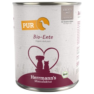 Herrmann's Bio-Reinfleisch 6 x 800 g - Bio-Ente