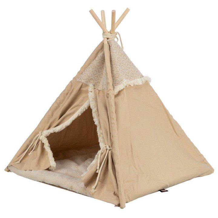 TRIXIE Tipi Boho - L 55 x B 65 x H 55 cm