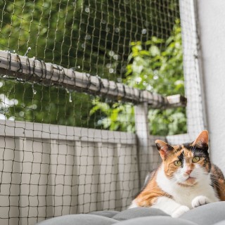 TRIXIE Schutznetz - 4 x 3 m, schwarz