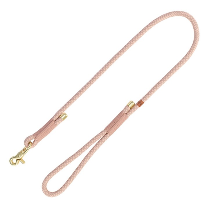 TRIXIE Soft Rope Leine - S–XL: 1,00 m/ø 10 mm, rosa/hellrosa