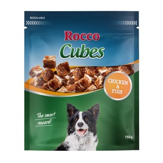 Rocco Cubes 150 g / Sparpaket % - Huhn 4 x 150 g