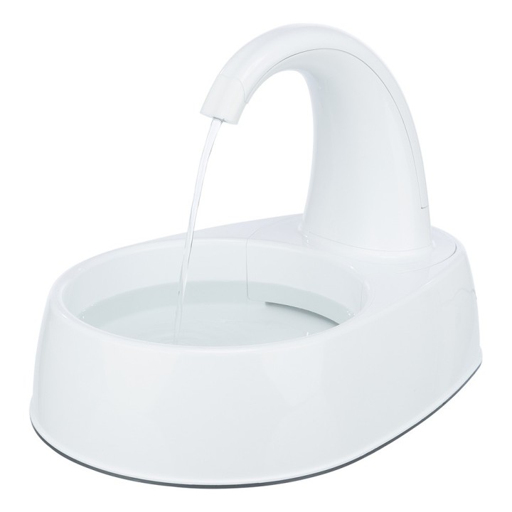 TRIXIE Trinkbrunnen Curved Stream aus Kunststoff - 1 Stück