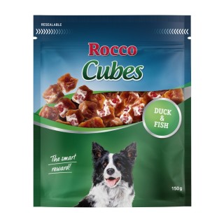 Rocco Cubes 150 g / Sparpaket % - Ente 12 x 150 g