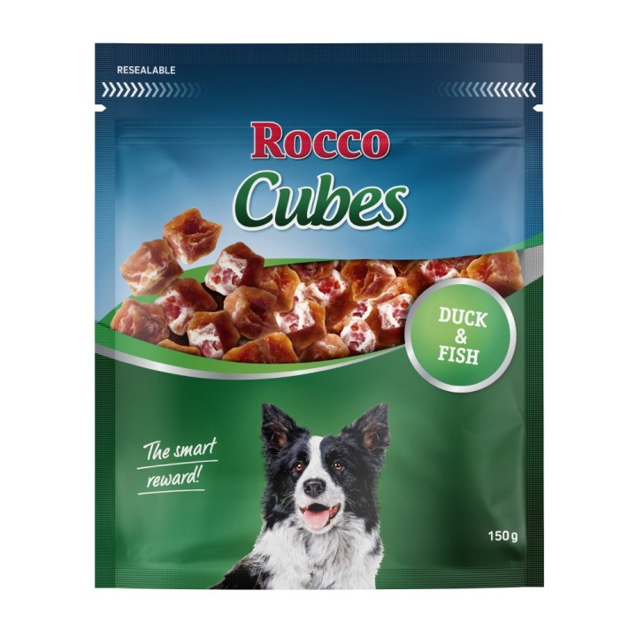 Rocco Cubes 150 g / Sparpaket % - Ente 12 x 150 g