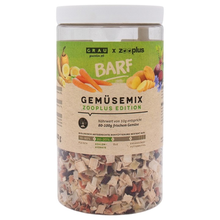 GRAU Gemüsemix zooplus Edition für Hunde - 400 g