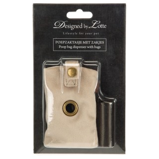 Designed by Lotte Hundekotbeutelspender -  grau (inkl. 2 Rollen)
