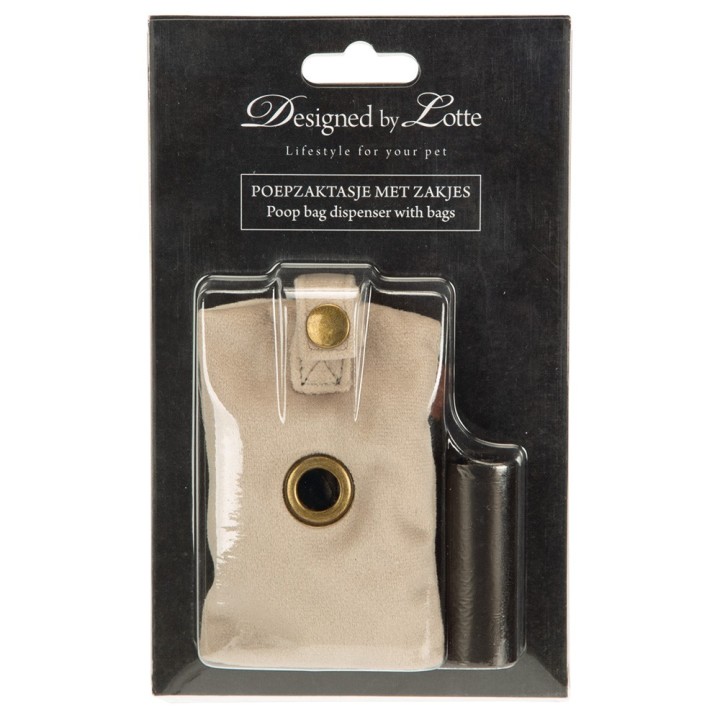 Designed by Lotte Hundekotbeutelspender -  grau (inkl. 2 Rollen)