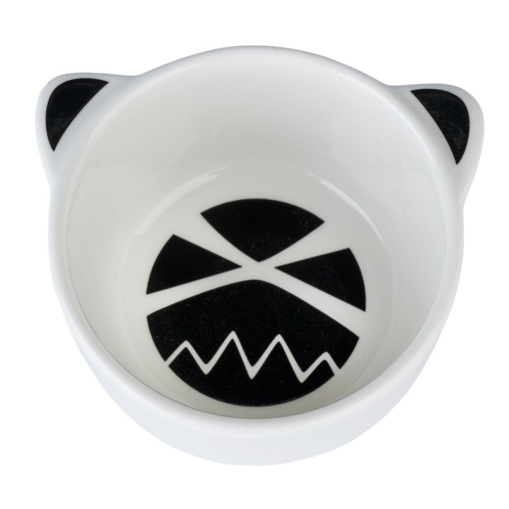 TIAKI Futternapf aus Keramik für Hamster und Mäuse - 120 ml / L 9 x B 8 x H 4,5 cm