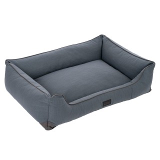 Modern Living Hundebett Skara, dunkelgrau - Größe M: L 100 x B 70 x H 21 cm