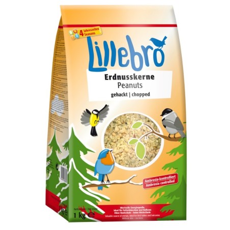 Lillebro Erdnusskerne, gehackt - 1 kg