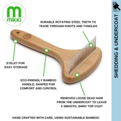 Mikki Bambus Anti-Clit Bürste - Mittel