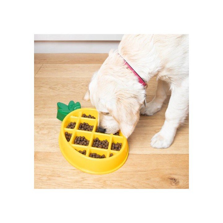 ZippyPaws - Happy Bowl - Ananas - 36 x 22,5 x 5,5 cm