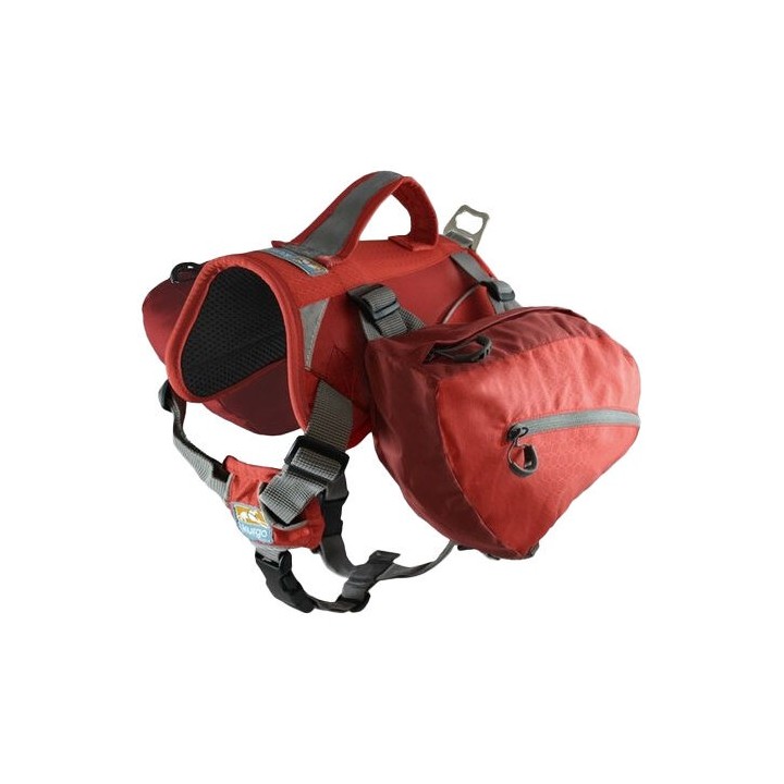 Kurgo Baxter-Rucksack - Chili/Scheune Rot - M