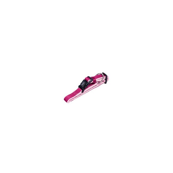 Nobby Halsband Classic Preno [himbeere/pink - L: 25-35 cm, B: 15/20 mm]