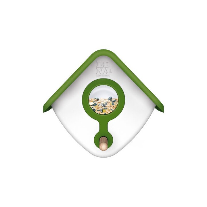 LONA Futterhaus H1 - Grün - 170 x 182 x 140 mm