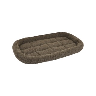 Flamingo Kissen Sherpa - Rechteck - Braun - 55,5 x 38,5 x 7 cm