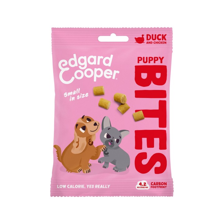 Edgard & Cooper Puppy Bites - Ente & Huhn - 50 g