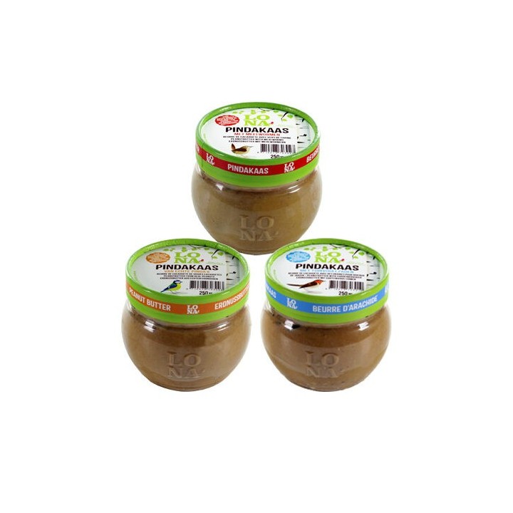LONA Erdnussbutter mit Samen - 250 ml