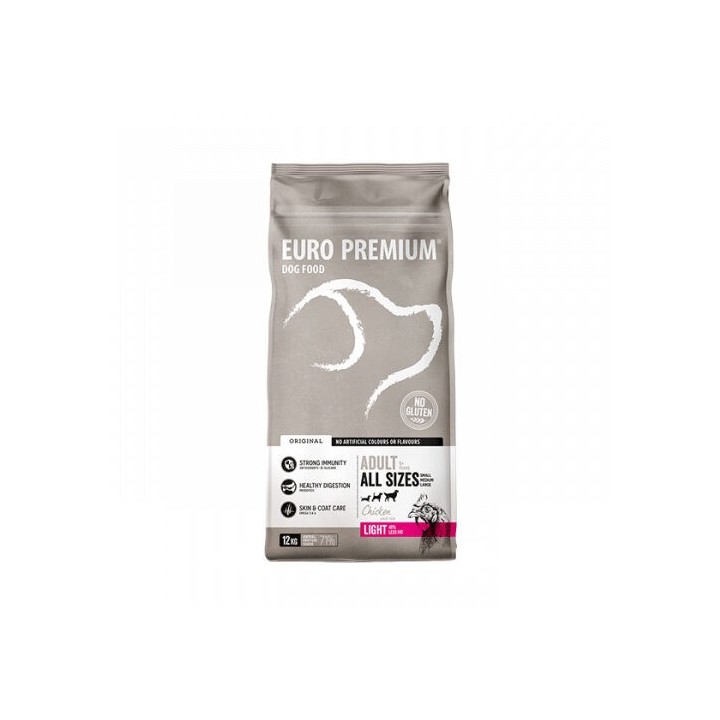 Euro Premium Adult Light - 12kg