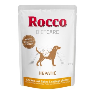Rocco Diet Care Hepatic Huhn mit Haferflocken & Hüttenkäse 300g  - Pouch 6 x 300 g