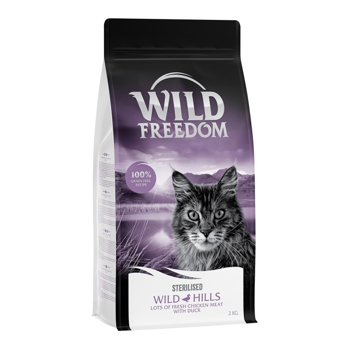 Wild Freedom Adult "Wild Hills" Sterilised Ente - getreidefreie Rezeptur - 2 kg
