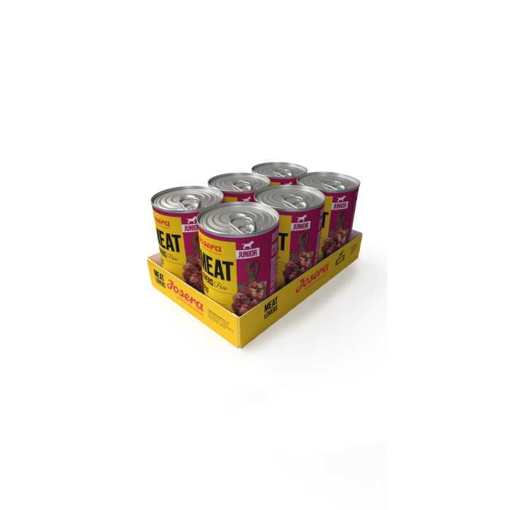 JOSERA Nassfutter Meat Lovers Junior Pure Beef 6x400g