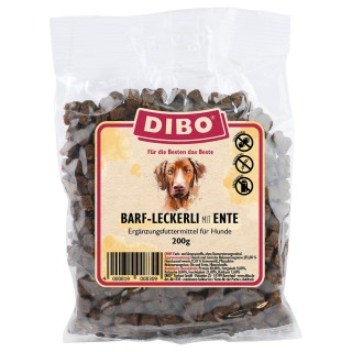 DIBO BARF-Leckerli mit Ente - Sparpaket: 3 x 200 g