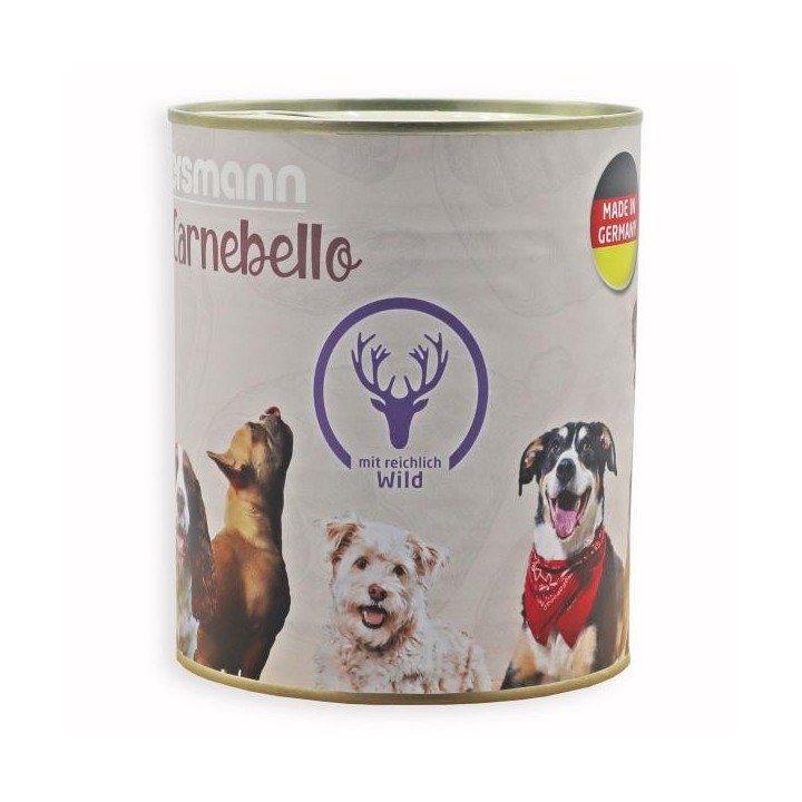 Eggersmann Carnebello - Nassfutter mit Wild 800g