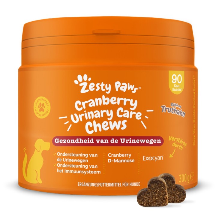 Zesty Paws Urinary Care Chews Cranberry - 90 Kautabletten