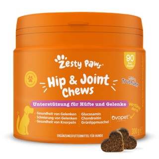 Zesty Paws Hip & Joint Chews Truthahn - 90 Kautabletten