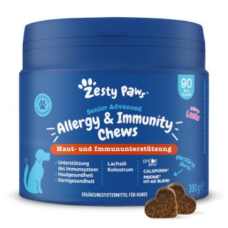 Zesty Paws Senior Allergy & Immunity Lachs - 90 Kautabletten