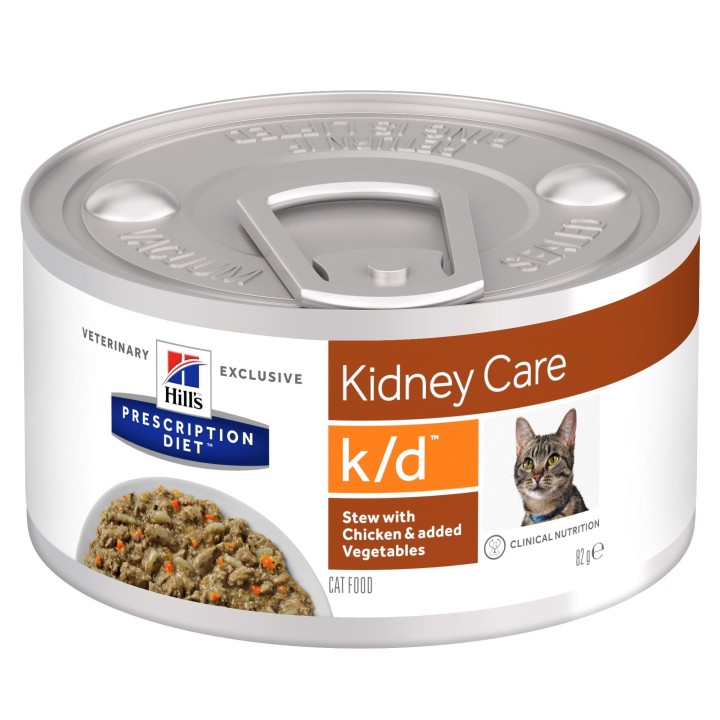 Hill's k/d Kidney Care Ragout - Prescription Diet - Tuna & Veg - 24 x 82 g