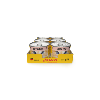 JOSERA Nassfutter Kitten Beef 6x200g