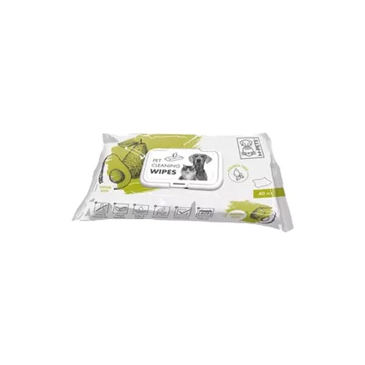 M-Pets Wipes Avocado - 40 Stück