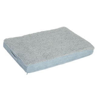 Hundebett Memory eckig, grau - L 72 x B 50 x H 9,5 cm