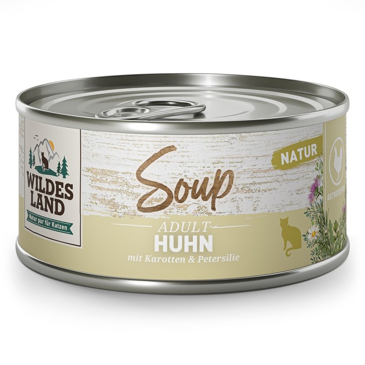 Wildes Land | Huhn mit Karotten & Petersilie | Soup | 12 x 80 g