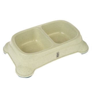 TIAKI Doppelnapf - 2 x 950 ml