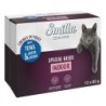 Smilla Frischebeutel Indoor Häppchen mit Gemüse - Thunfisch und grünen Bohnen (12 x 85 g)