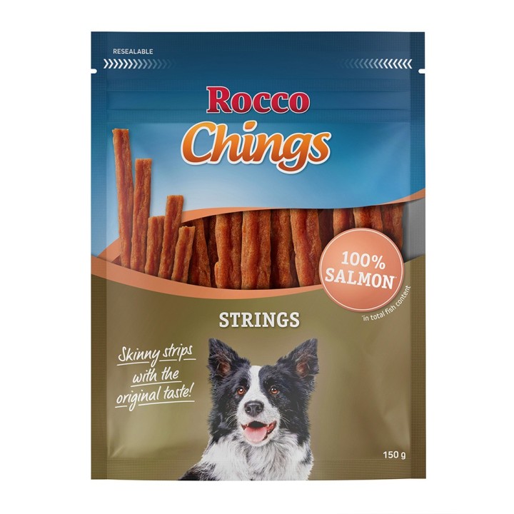 Rocco Chings Strings 150 / 200 g - Sparpaket % - Lachs 4 x 150 g