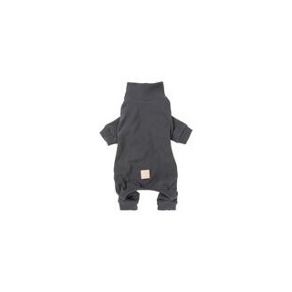 FuzzYard LIFE Soft Touch Hunde-Pyjama [31cm - Schiefergrau]