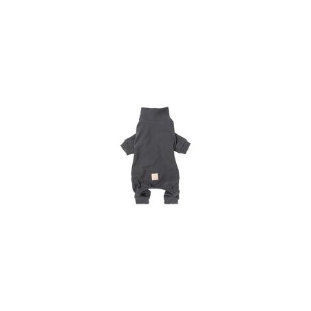FuzzYard LIFE Soft Touch Hunde-Pyjama [31cm - Schiefergrau]